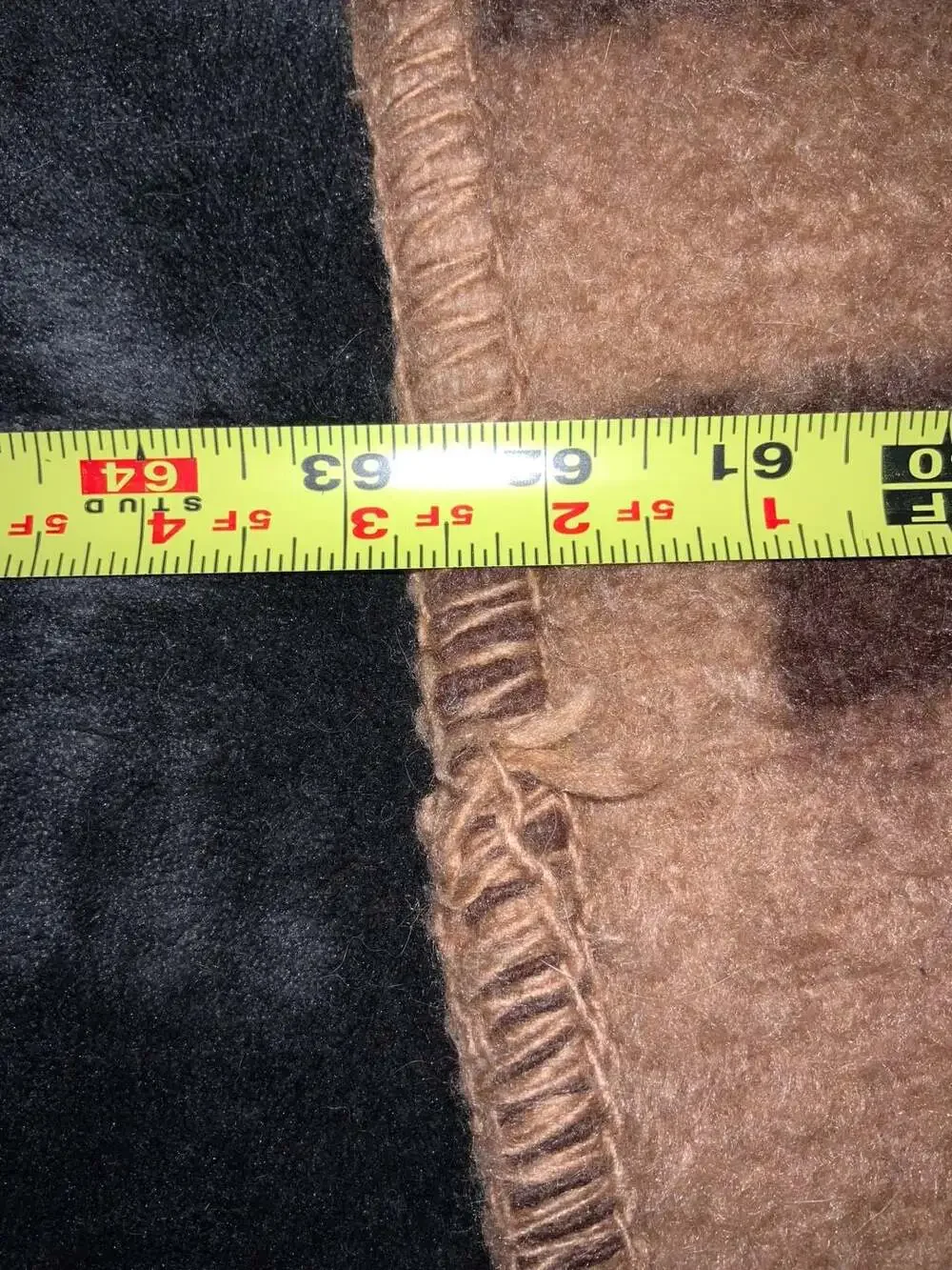 Santa Catalina Industria Peruana Southwest Aztec Brown Fleece Throw 63